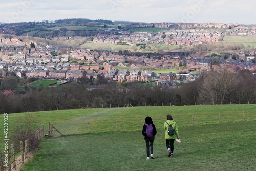 On the descent into Elsecar, in Barnsley, South Yorkshire.