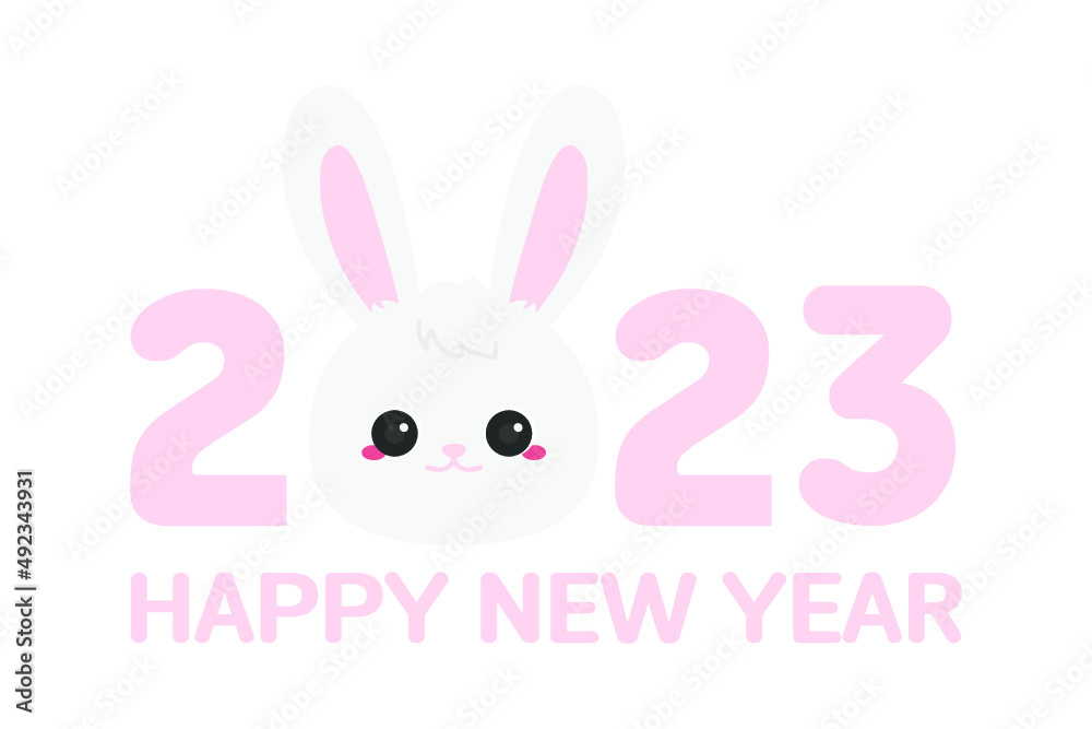 Holiday illustration, rabbit. Holiday illustration, rabbit.
