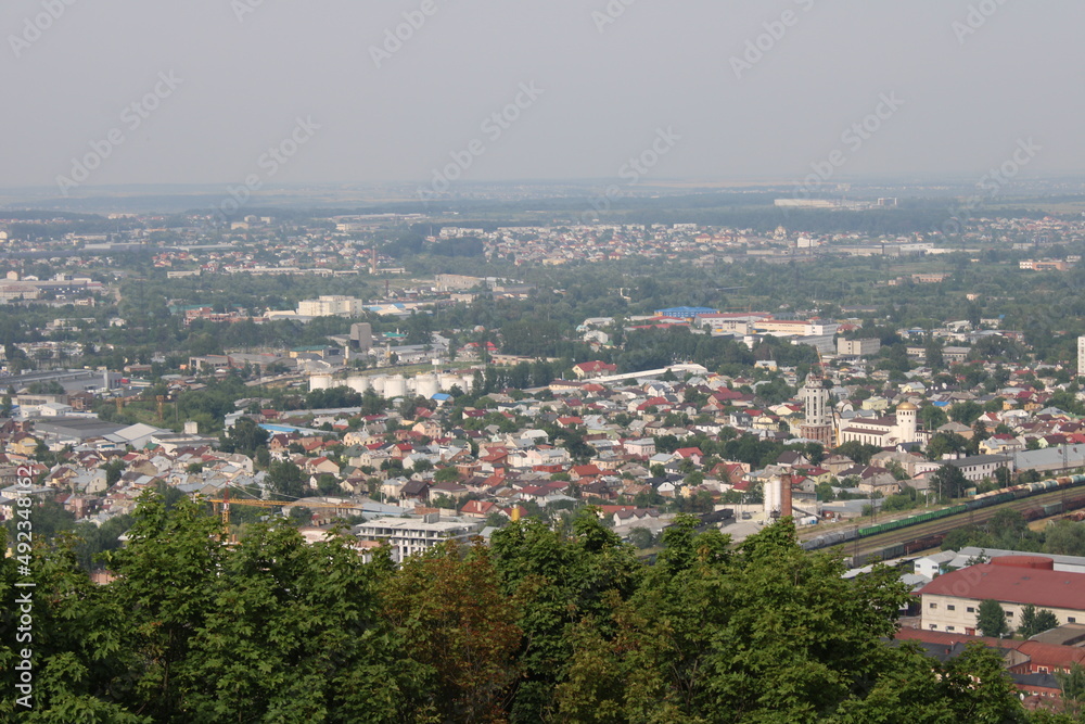 lviv downtown cityview sky