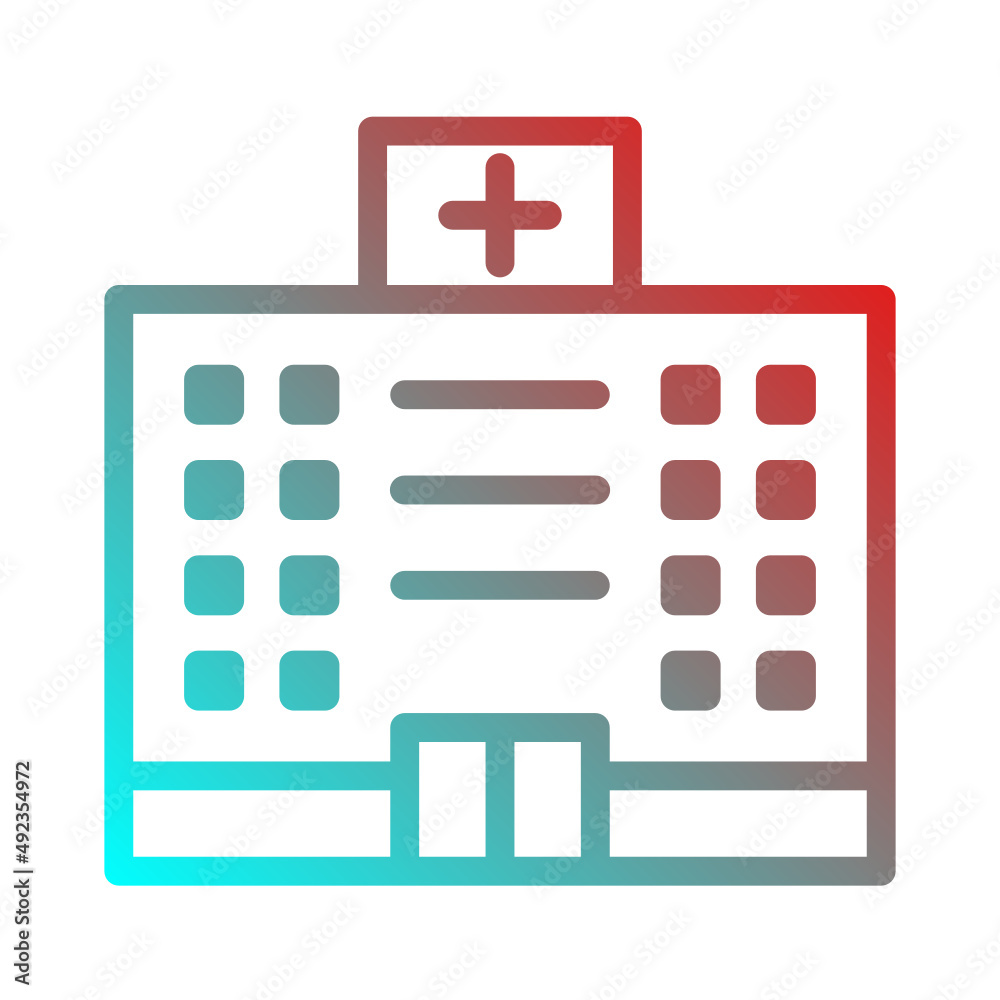 building hospital icon building hospital icon