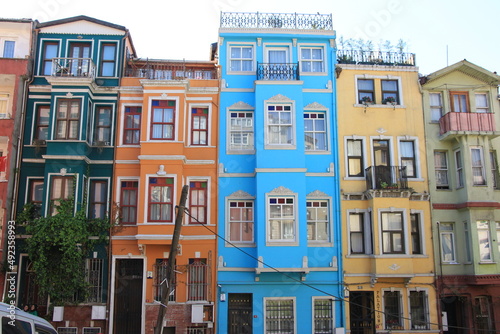 Old colorful houses 