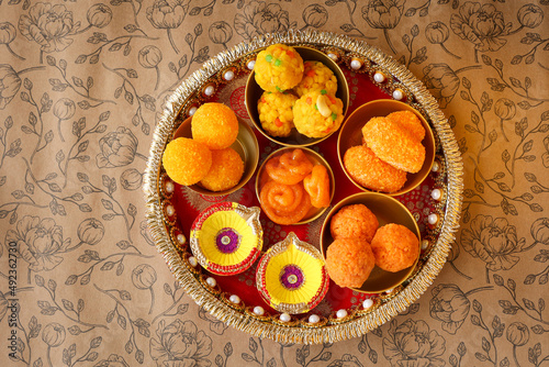 Diwali sweets pista barfi barfee Motichoor Laddu peda badam pak Indian sweet mithai festival dish Dussehra Holi ganesh chaturthi Ram navami Durga puja durga ashtami Navratri Mumbai India Pakistan