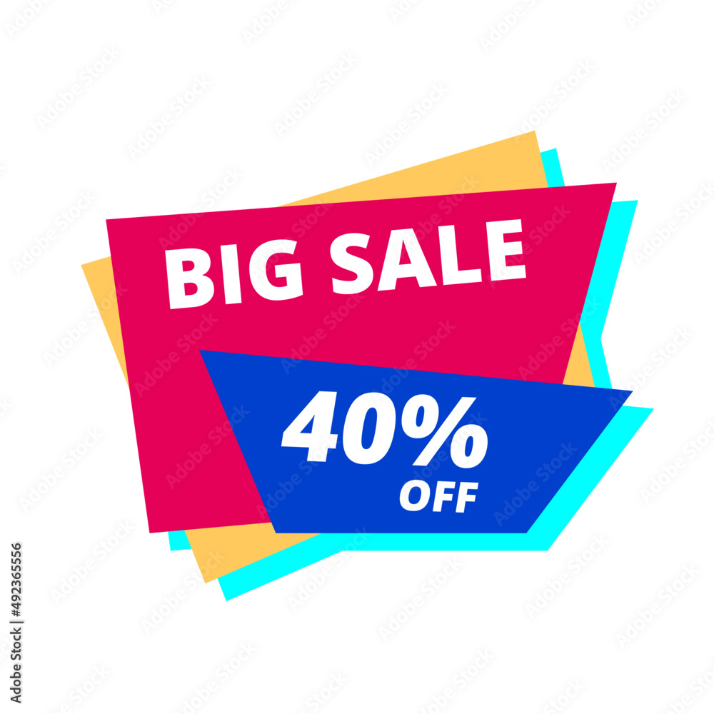 big sale 40% off pink flat label big sale 40% off pink flat label
