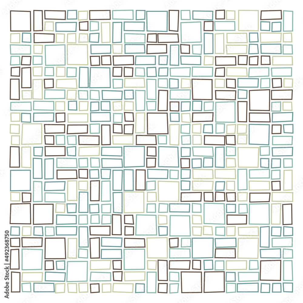 Offset Quads generative art background art illustration Offset Quads generative art background art illustration