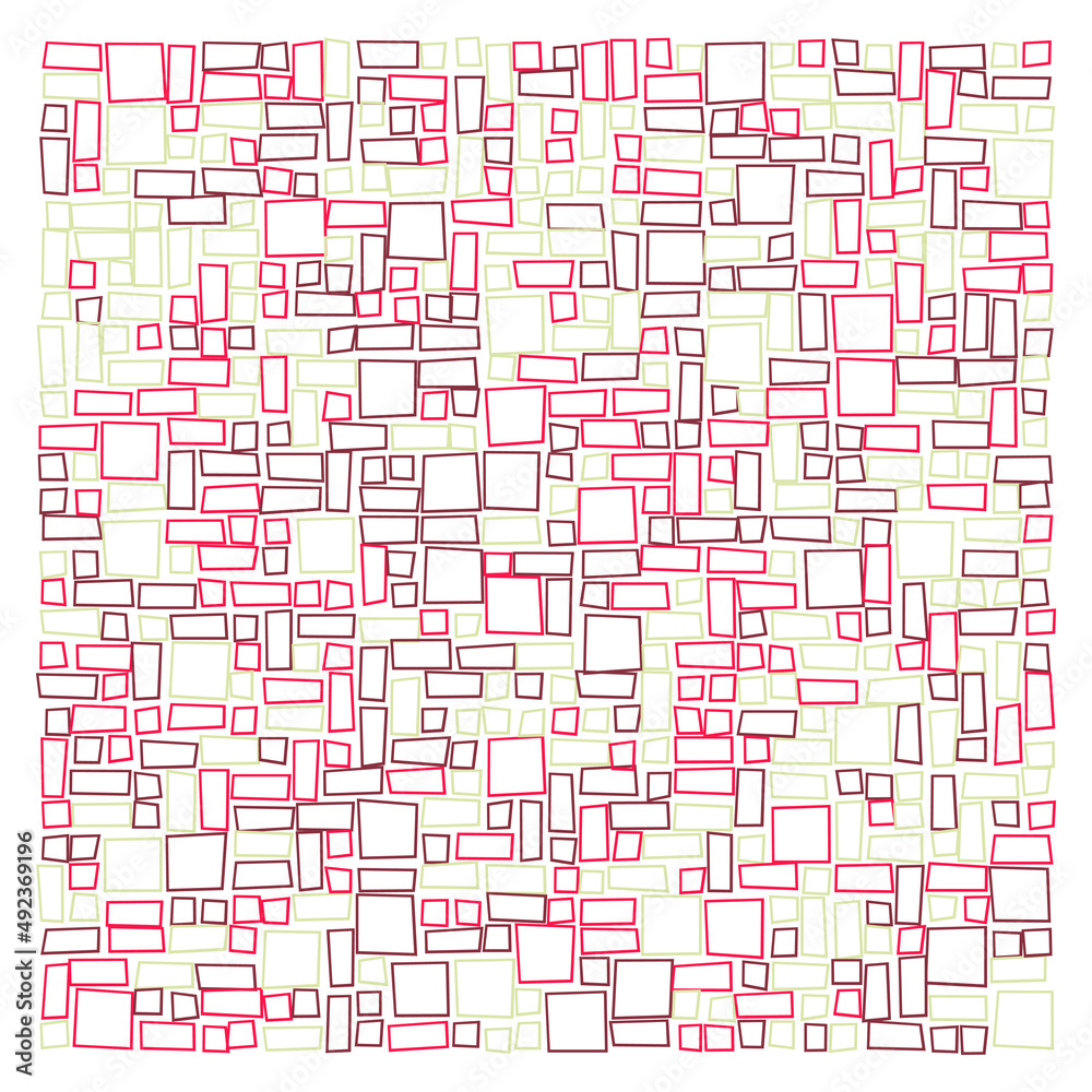 Offset Quads generative art background art illustration Offset Quads generative art background art illustration