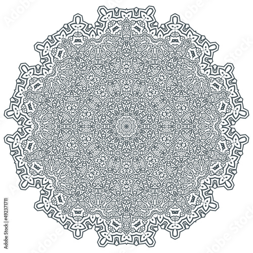 elegant mandala vector for design