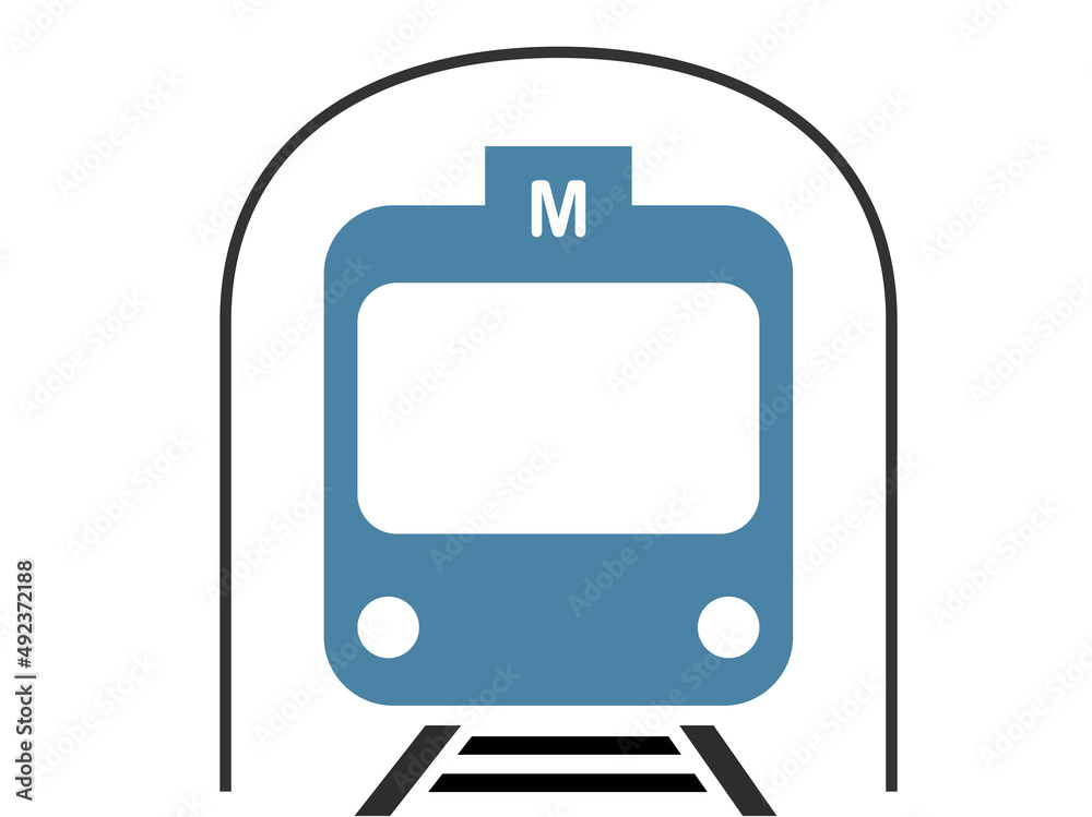 vector subway icon illustration. Public transport icon vector subway icon illustration. Public transport icon