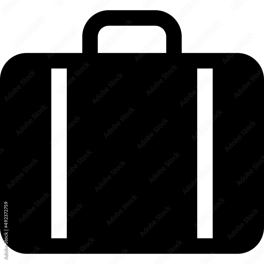 suitcase icon vector suitcase icon vector