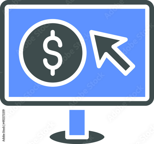 Pay Per Click Icon Style