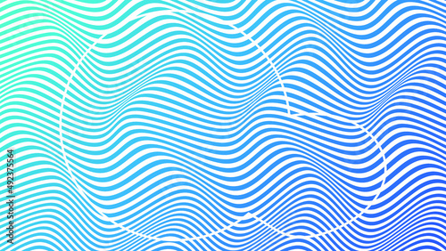 ABSTRACT COLORFUL GRADIENT WAVY LINE PATTERN BACKGROUND. COVER DESIGN 
