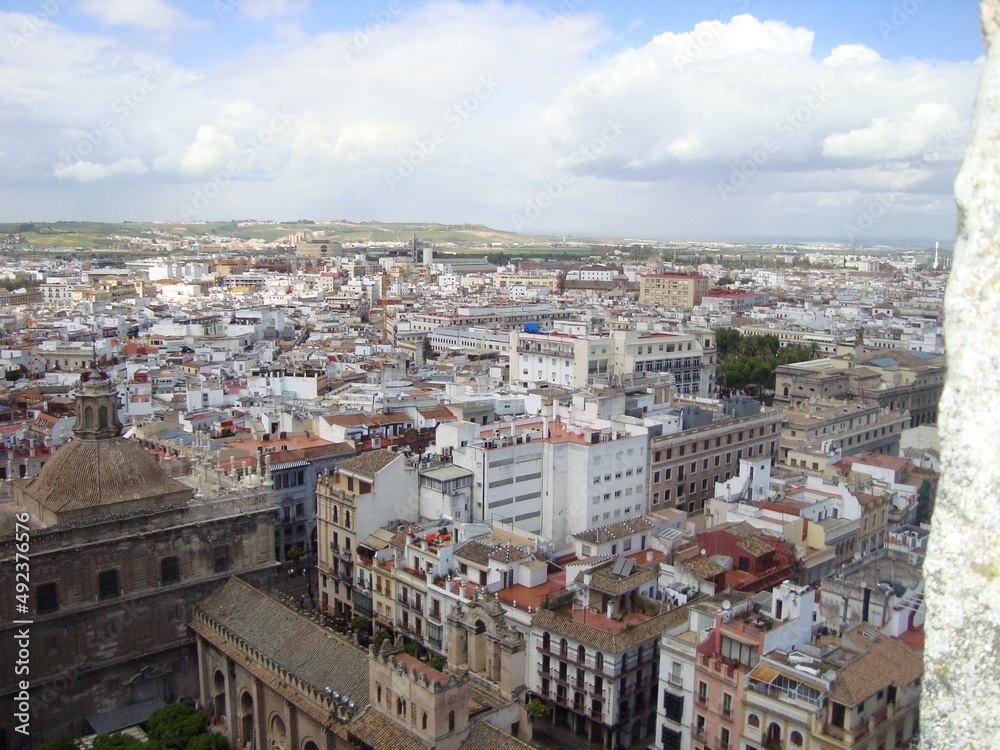 Obraz premium view of the city