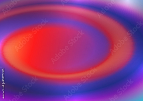 Bright blurred background. Smooth round blending pattern. Vector illustration for your graphic design, banner, wallpaper