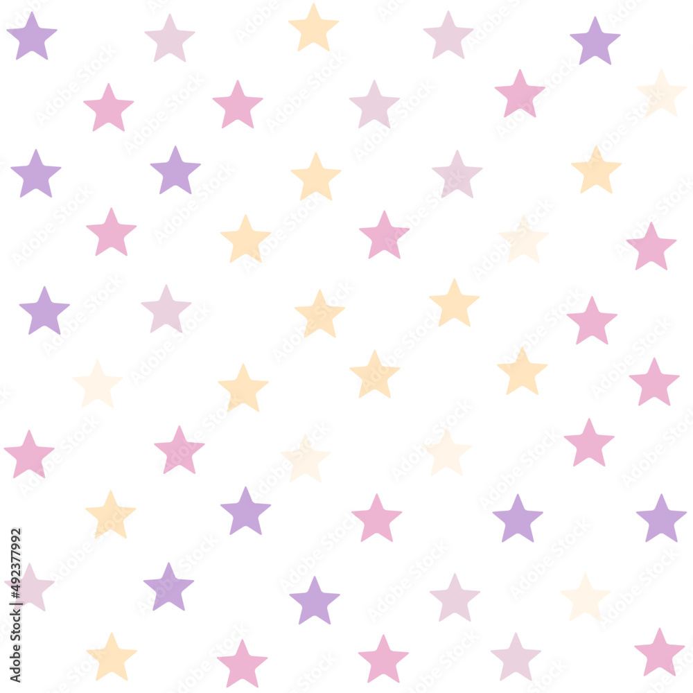 color star pattern symbol background