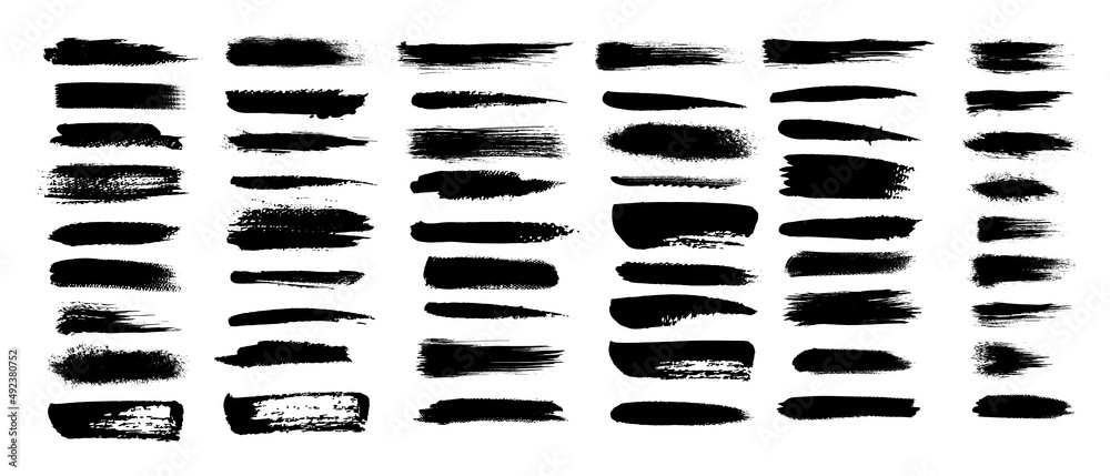 Paintbrush vector collection. Grunge elements, Brush stroke, ink paint brush, grunge lines. Paintbrush vector collection. Grunge elements, Brush stroke, ink paint brush, grunge lines.