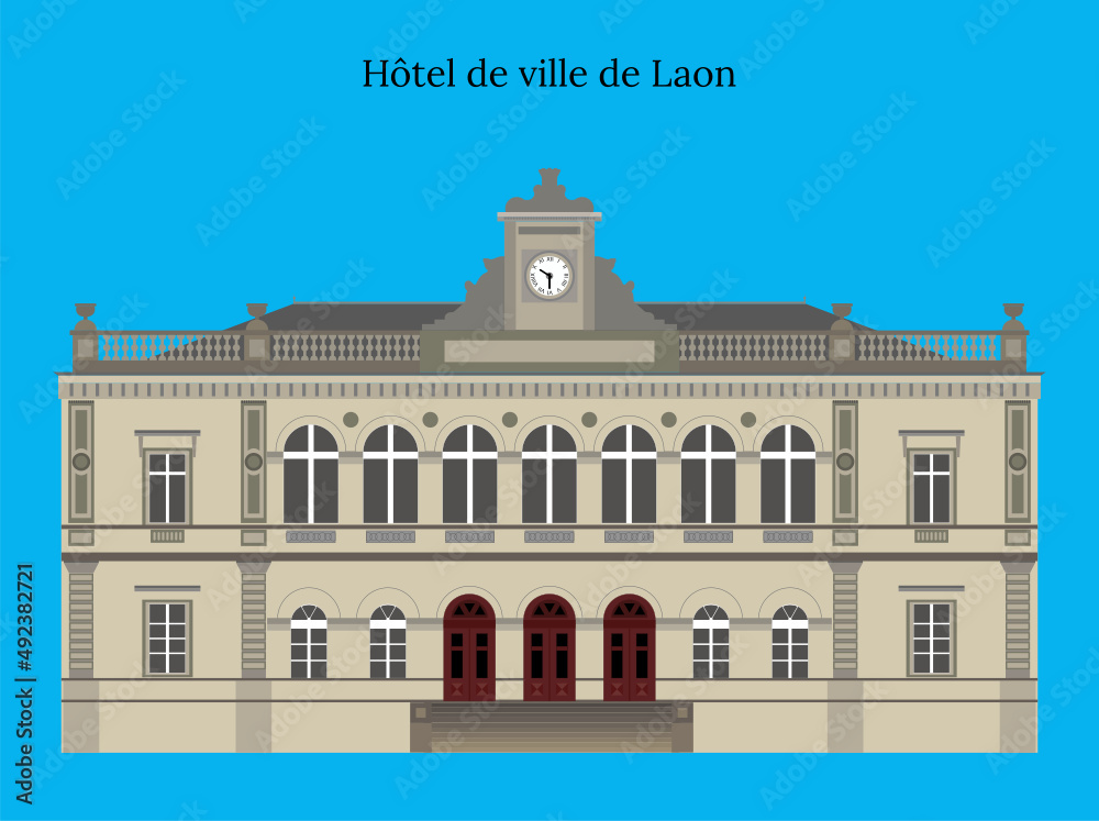 Hôtel de ville de Laon, France
Laon Town Hall
