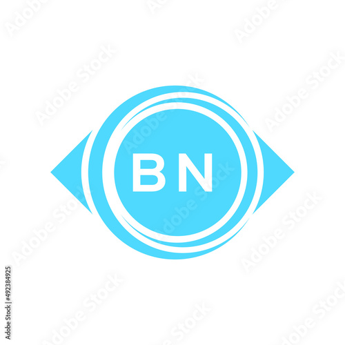 bn letter logo design on white background. bn creative initials letter logo concept. bn letter design.
