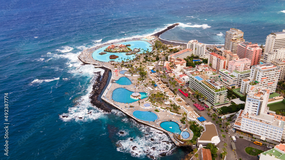 Situated to the north of Tenerife, Puerto de la Cruz is one of the island's major tourist centres