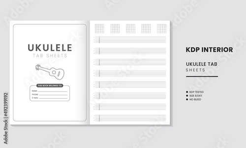 Ukulele Tab Sheets KDP Interior