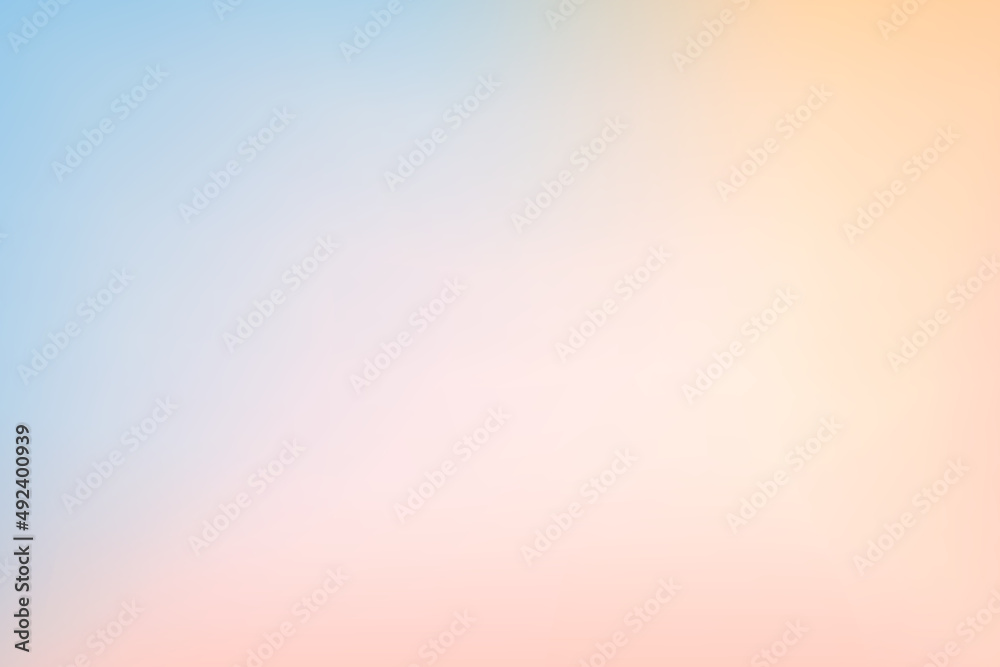 abstract colorful background gradient white blue pink - obrazy, fototapety, plakaty 