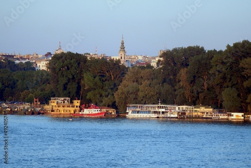 Serbia, Belgrade, central part of the city