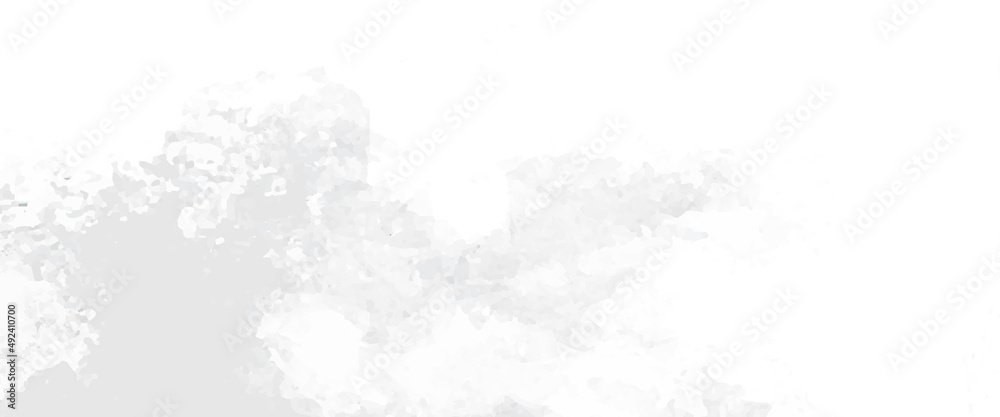 Silver ink and watercolor textures on white paper background. Paint ...