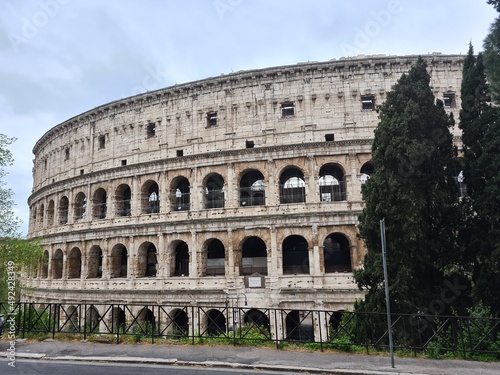 Obraz na płótnie colosseum rome w salonie