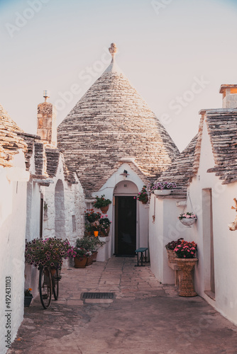 traditional trulli houses in Alberobello Apulia Italy