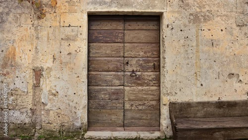 Many Different Antique Doors. Variety Of Ancient Architecture.
