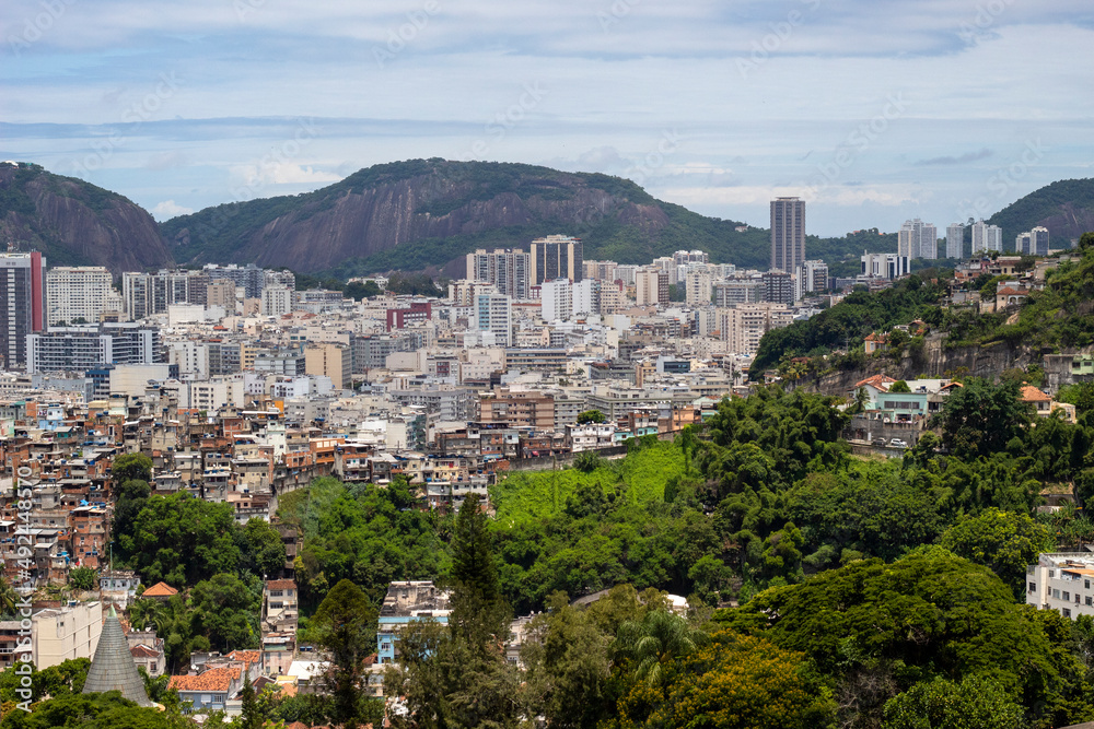 Morro dos Prazeres Slum - Rio de Janeiro. 02-11-2022

View of Santa Teresa