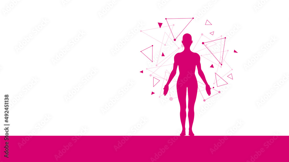 sistema immunitario, corpo umano, silhouette, sistema immunitario, corpo umano, silhouette,