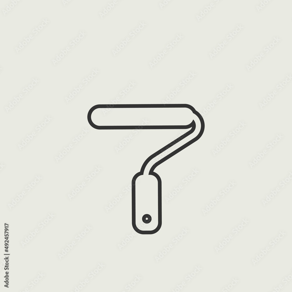 Painting vector icon illustration sign