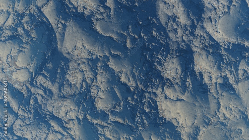 Obraz premium abstract aerial view, abstract cosmic texture, top view of alien planet, texture of the exo planet, abstract texture 3d render