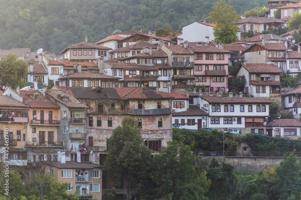 View of Veliko Tarnovo town, Bulgaria View of Veliko Tarnovo town, Bulgaria