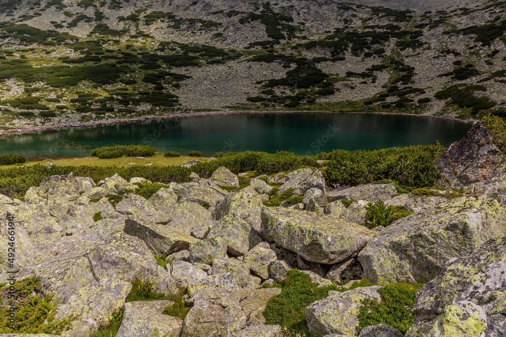 Karakeshevo lake in Rila mountains, Bulgaria