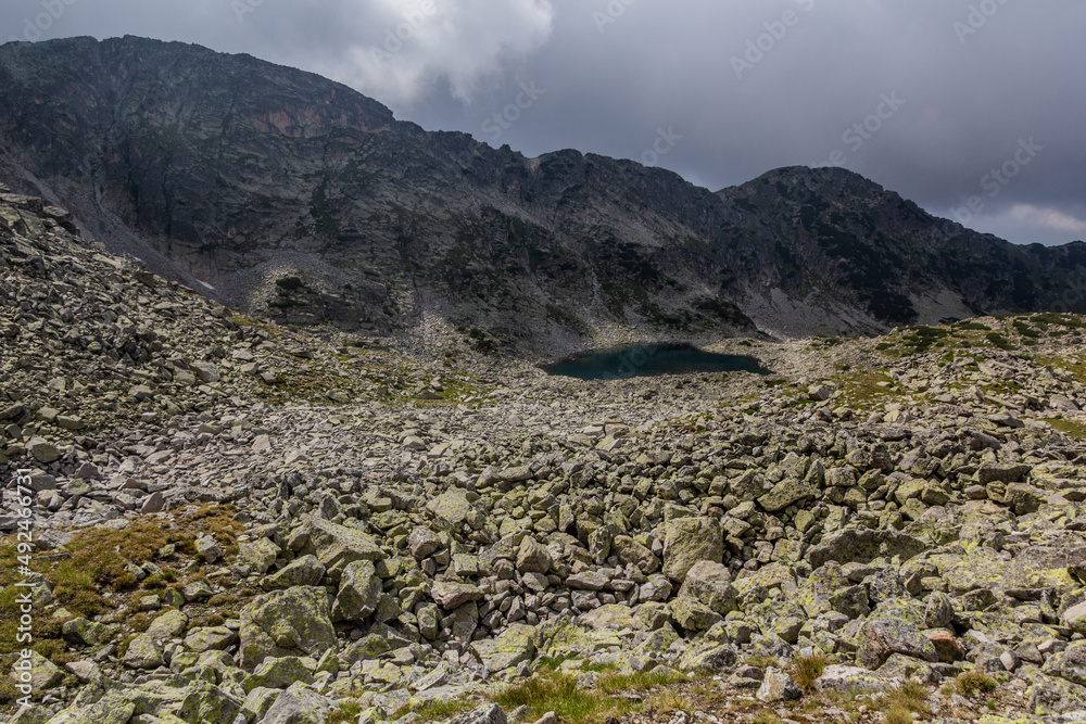 Small lake in Rila mountains, Bulgaria