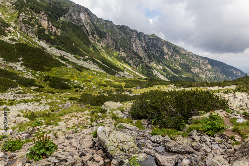Landscape of Rila mountains, Bulgaria Landscape of Rila mountains, Bulgaria