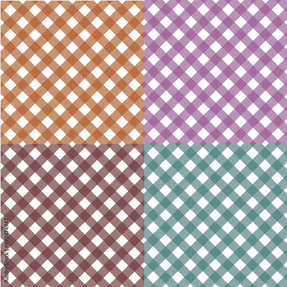 Vector seamless pattern. Weaving Pattern square more frequent, Vector seamless pattern. Modern stylish texture. Trendy graphic design for out clothes test equipment, interior, wallpaper.