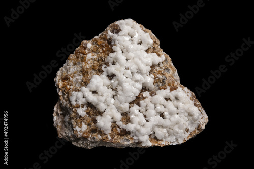 Harmotome crystal original mineral specimen photo