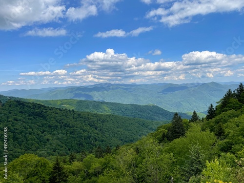 A mountain valley, Maggie Valley North Carolina © Anthony Darter