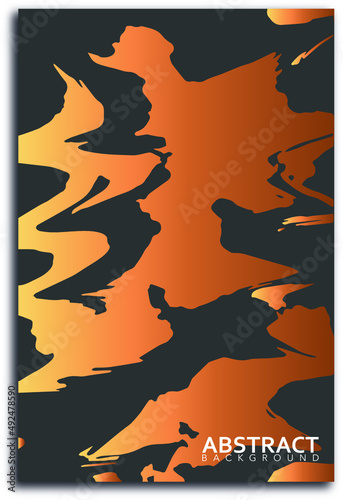 Decorative abstract scatter pattern. Vector. For poster, banner, background. EPS 10.