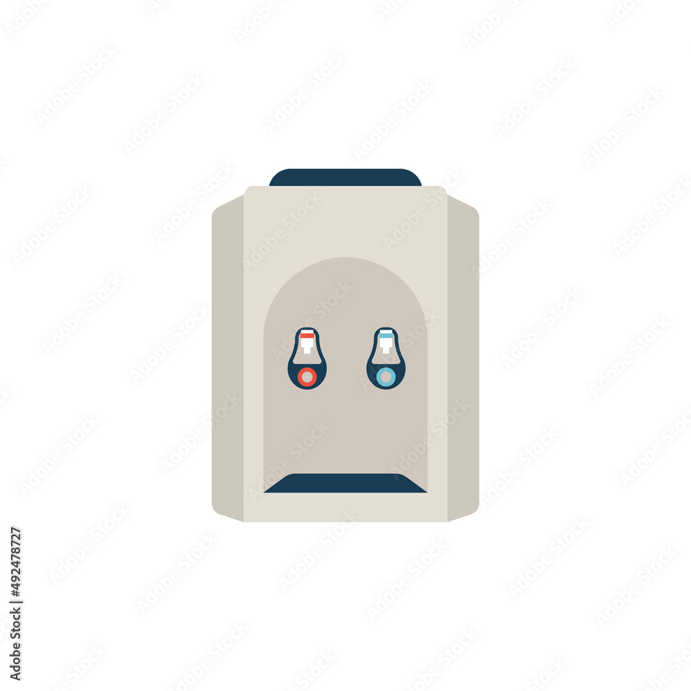 water dispenser icon design template vector