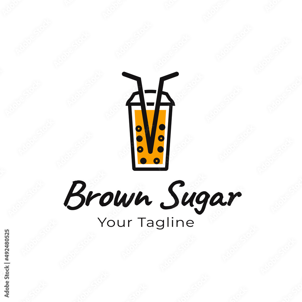 Fresh orange drink logo, drink logo design, symbol, icon, template Fresh orange drink logo, drink logo design, symbol, icon, template