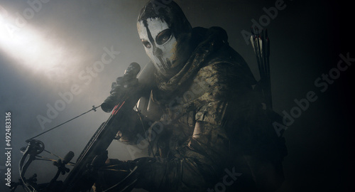 Fighter with a crossbow. Apocalypse © Sergey