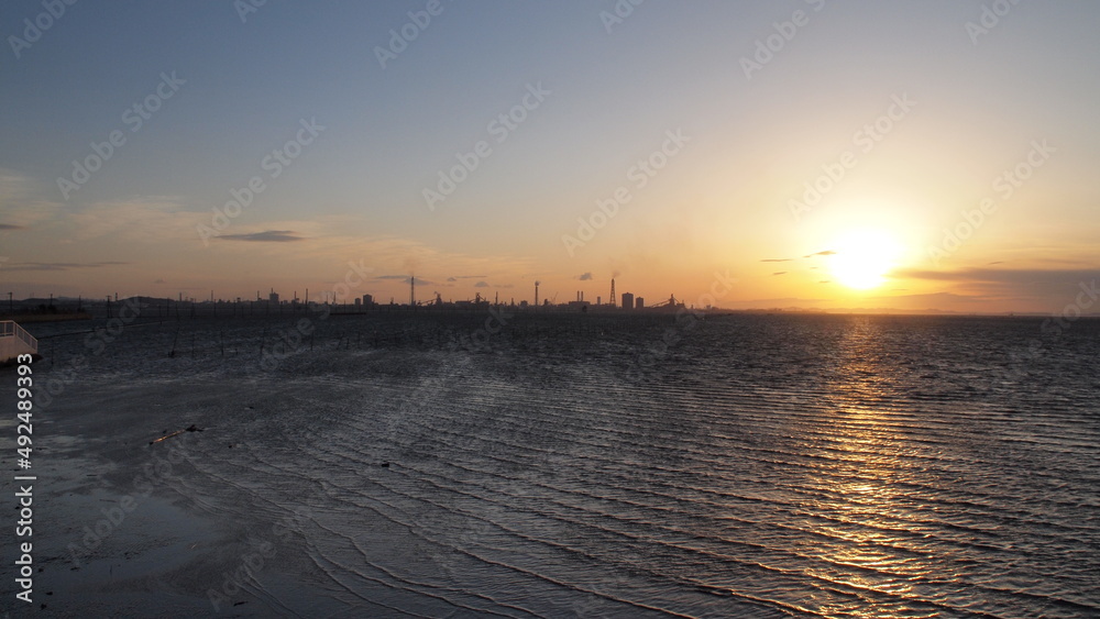 Sunset ocean Sunset ocean