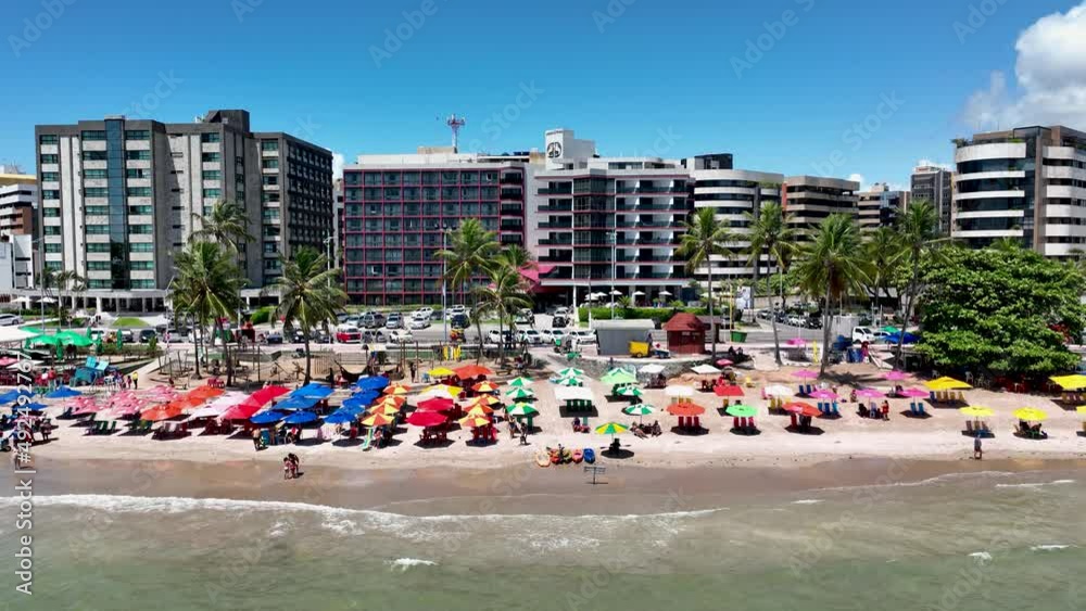 Ponta Verde Beach At Maceio Alagoas Brazil. Beach Landscape View. Adventure Beach Vacations Travel Brazilian Paradisiac Sunlight. Outdoors Beach Sunlight. Maceio Alagoas. Ponta Verde Beach At Maceio Alagoas Brazil. Beach Landscape View. Adventure Beach Vacations Travel Brazilian Paradisiac Sunlight. Outdoors Beach Sunlight. Maceio Alagoas.