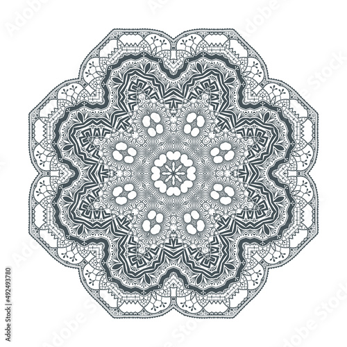 beautiful mandala vector for design