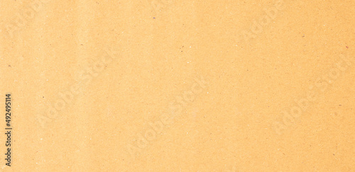 Panorama brown paper box texture and background