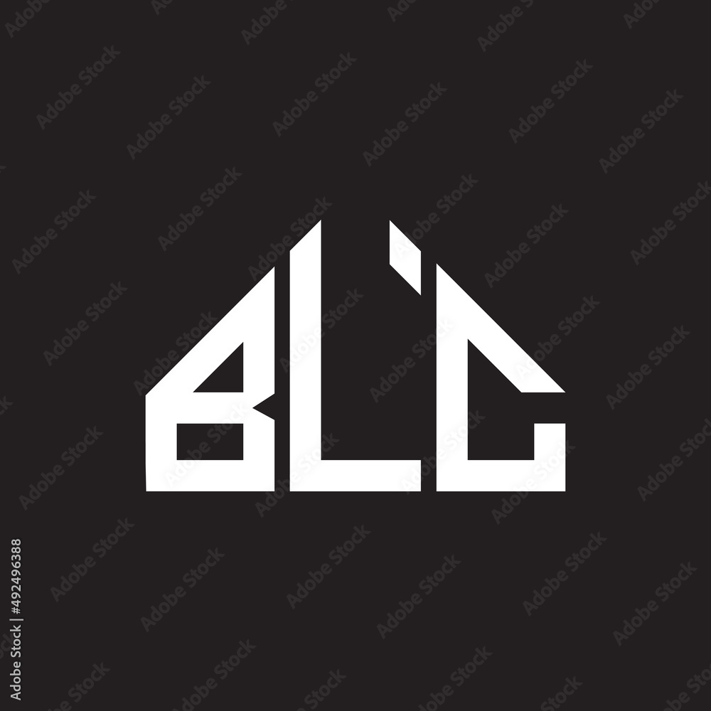 BLC letter logo design. BLC monogram initials letter logo concept. BLC letter design in black background. BLC letter logo design. BLC monogram initials letter logo concept. BLC letter design in black background.