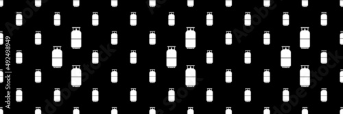 Lpg Cylinder Icon Seamless Pattern M_2203001