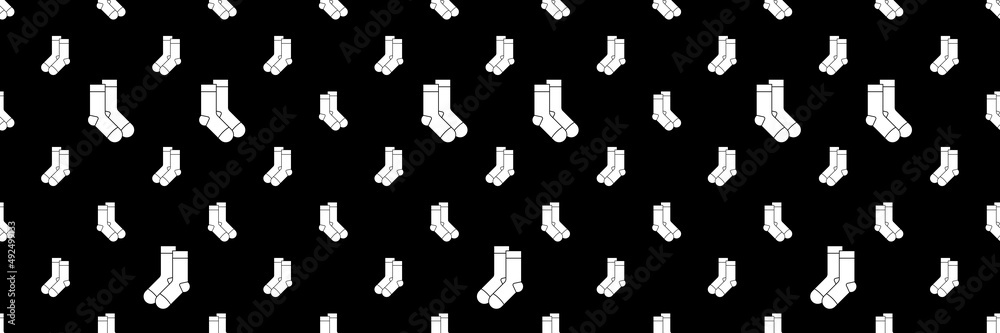 Sock Icon Seamless Pattern M_2203001 Sock Icon Seamless Pattern M_2203001